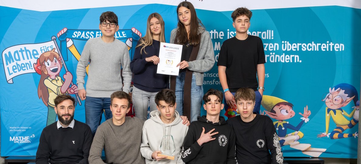 Goethe-Kolleg gewinnt bei „Mathe im Advent“ den Platz für die beste internationale Schule